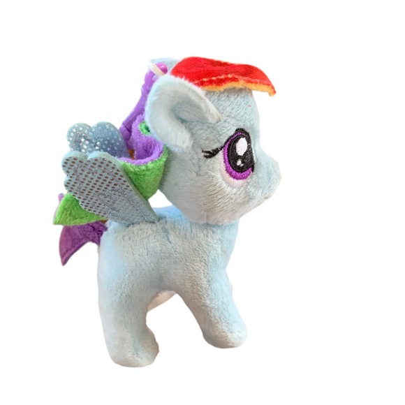 My Little Pony Rainbow Dash Plush Keychain - Picture 6 of 6
